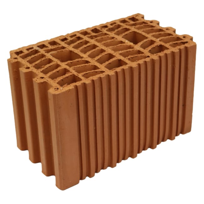 BLOQUE LADRILLO TERMOCERAMICO 30X19X19 CM - 1