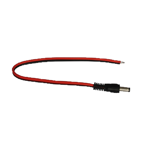 CONECTOR ALIMENTACION MACHO CON CABLE