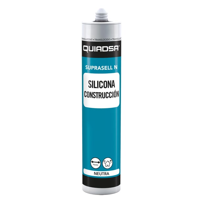 SILICONA NEUTRA PARA JUNTAS 280ML TRASLUCIDA - 1