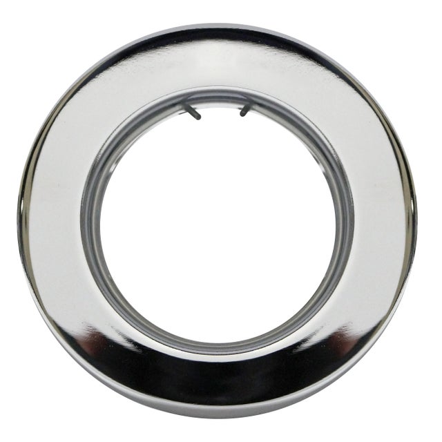 ARO DE EMPOTRAR ACERO Ø 80MM FIJO CROMO BRILLO