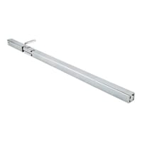 PASADOR CON MUELLE Y CONDENA 400 MM ZINCADO - 1