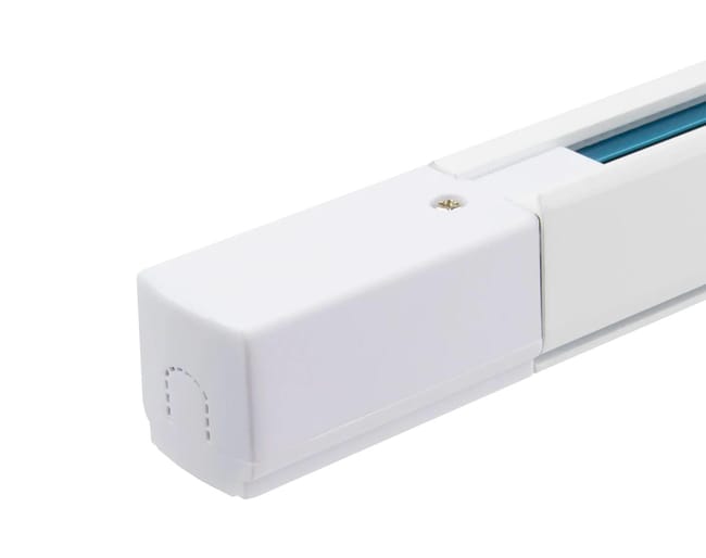 CARRIL DE FOCOS TRIFÁSICO 1M BLANCO - 1