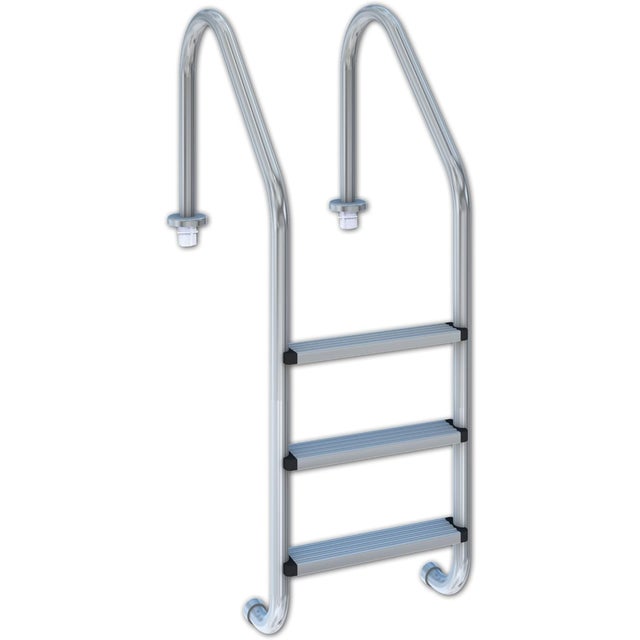 ESCALERA 3 PELDAÑOS AISI 316