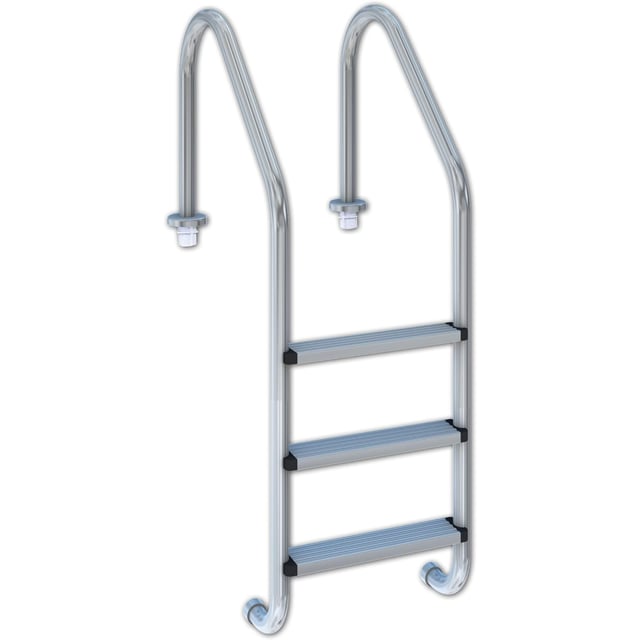 ESCALERA 3 PELDAÑOS AISI 316