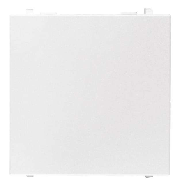 TAPA CIEGA ANCHA SERIE ZENIT BLANCO - 1