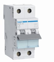 AUTOMÁTICO MAGNETOTÉRMICO 2P 16A HAGER - 1