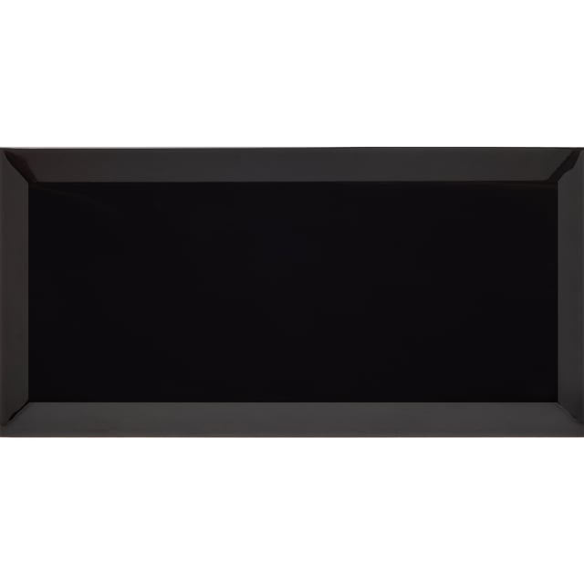 AZULEJO PASTA ROJA 10X20CM METROTILE NEGRO