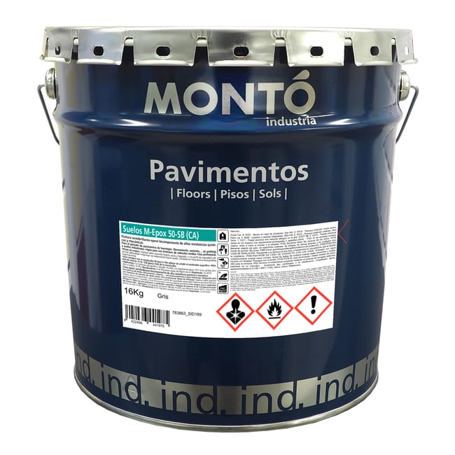 PINTURA SUELOS EPOXI + CATALIZADOR  20KG GRIS - 1