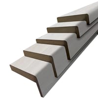 KIT MOLDURAS LACADA GRIS 7 ALA 10+25 - 1