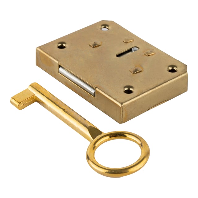 CERRADURA DE SOBREPONER PARA MUEBLE 25 MM