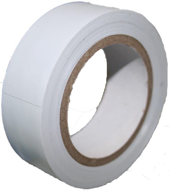 CINTA AISLANTE 19 MM  X  20 M BLANCA - 1