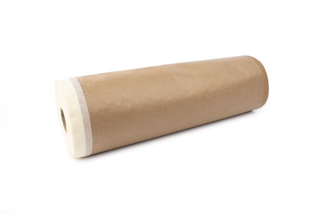 CAJA PAPEL C/CINTA RECICL 30CMX45M 12UD