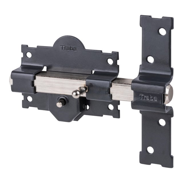 CERROJO PUERTA DE SEGURIDAD PARA INTERIOR Y EXTERIOR 3 LLAVES TRABA