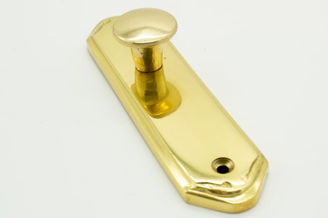 TIRADOR ARMARIO LATON PULIDO BRILLO MOD 2000 - 1