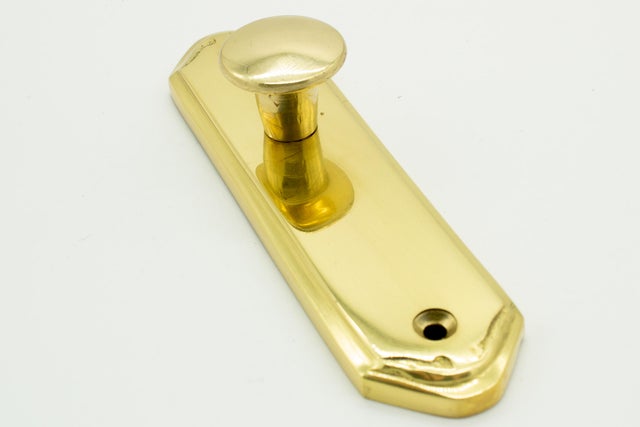 TIRADOR ARMARIO LATON PULIDO BRILLO MOD 2000