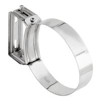 ABRAZADERA REGULABLE INOXIDABLE  PARED SIMPLE 130MM - 1