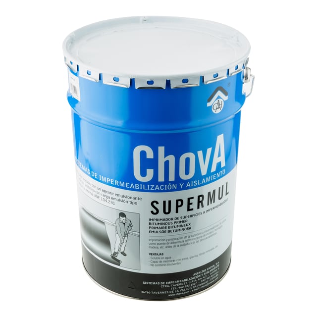 EMULSIÓN ASFÁLTICA SUPERMUL 25 KG