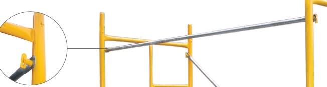 ALARGADERA DE ACERO PARA ANDAMIO 3M - 2