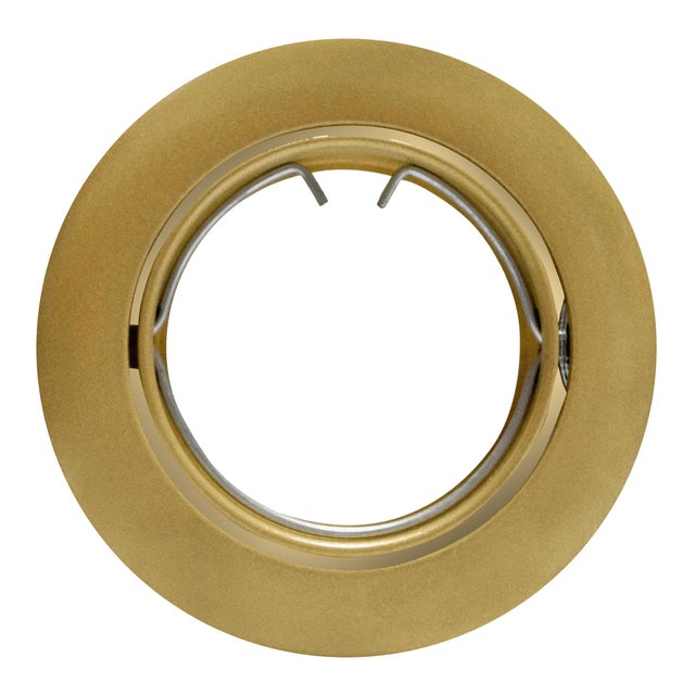 ARO DE EMPOTRAR ZAMAK Ø 82mm BASCULANTE ORO