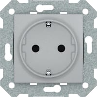 SCHUKO CON BASTIDOR SERIE VIVA PLATA - 1