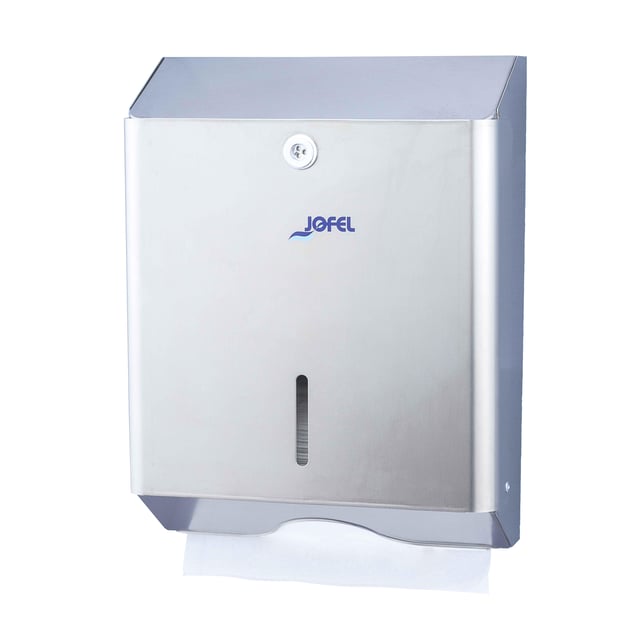 DISPENSADOR PAPEL Z-Z INOX SATINADO