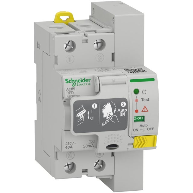 DIFERENCIAL REARMABLE 2P 40A 30 MA