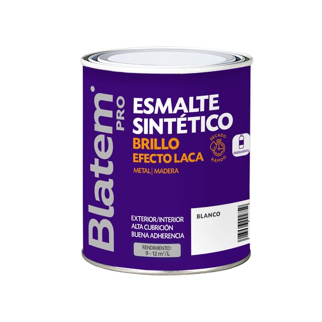 ESMALTE SINTETICO BRILLANTE 750ML BLANCO - 1