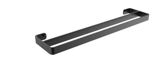 TOALLERO DOBLE ALUMINIO BLACK