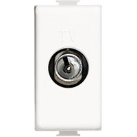 TOMA TV-SAT INTERMEDIA ESTRECHA MATIX BLANCO - 1