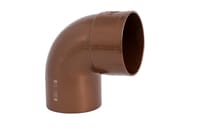CODO 87º Ø90MM MACHO-HEMBRA COBRE - 1