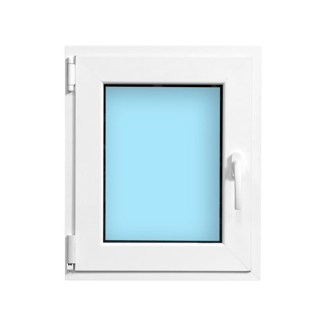 VENTANA ALUMINIO OSCILOBATIENTE BLANCA 50X60CM.