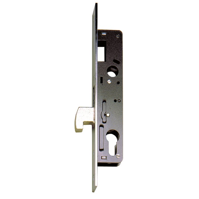 CERRADURA CARPINTERIA METALICA SIN CILINDRO SOLO GANCHO 20  MM. 