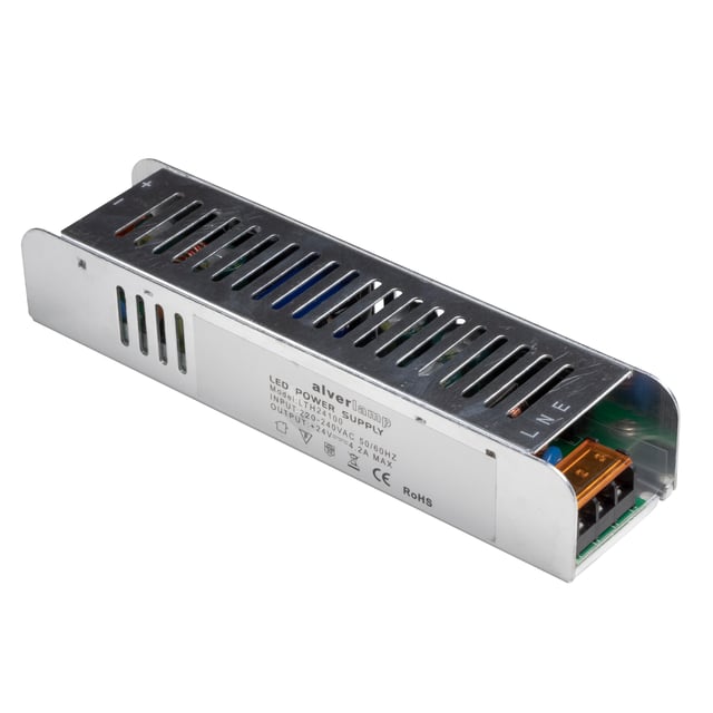 TRANSFORMADOR TIRA LED 100W 24V IP20