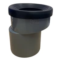 MANGUITO INODORO EXCÉNTRICO Ø110MM PVC - 1