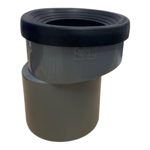 MANGUITO INODORO EXCÉNTRICO Ø110MM PVC