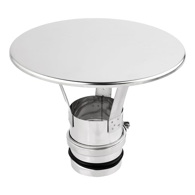 SOMBRERETE INOXIDABLE PARED SIMPLE 80MM - 1