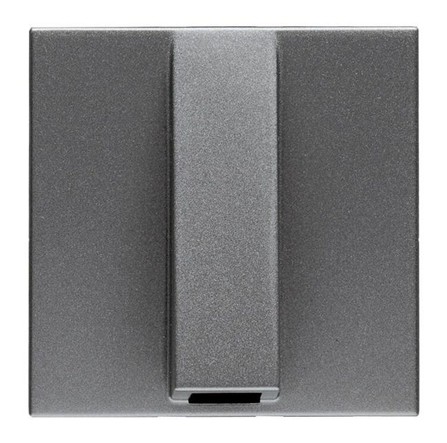 SALIDA CABLES ANCHO SERIE ZENIT ANTRACITA - 1