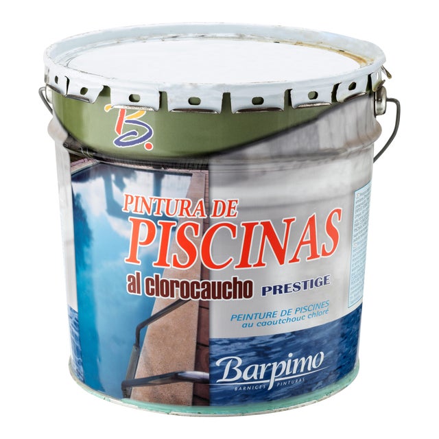 PINTURA PISCINAS AL CLOROCAUCHO BARPIMO 15L AZUL