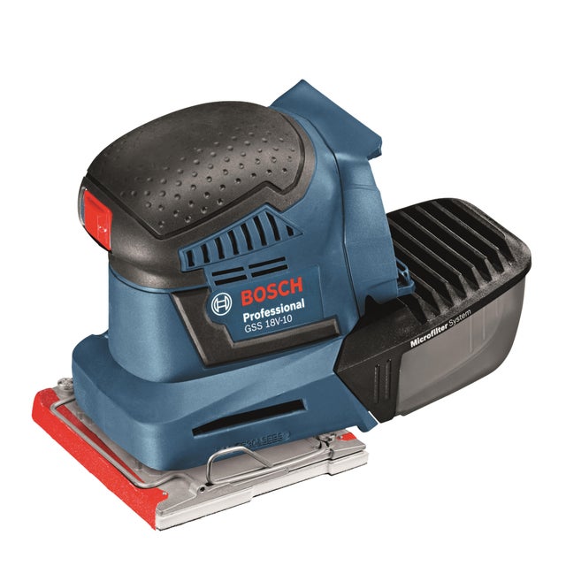 LIJADORA ORBITAL A BATERIA 18V BOSCH GSS 18V-10 