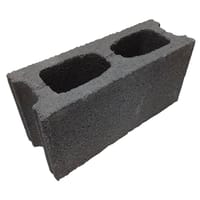 BLOQUE LISO HIDRÓFUGO GRIS 40X15X20CM - 1