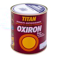 ESMALTE SINTÉTICO  ANTIOXIDANTE BRILLANTE  OXIRON LISO 4L BLANCO - 1