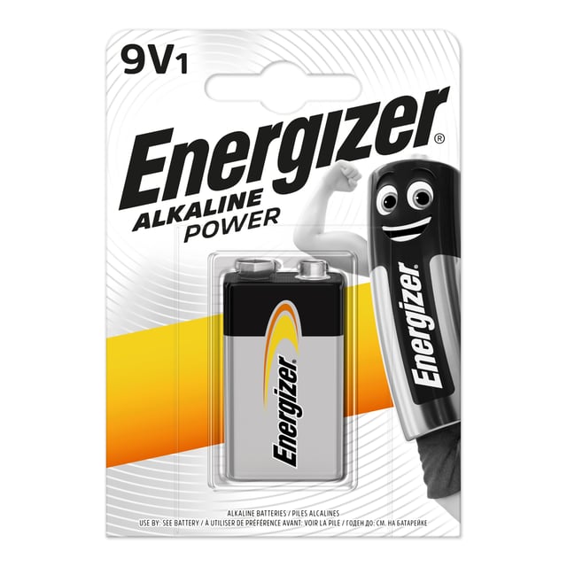 1 ALCALINAS ENERGIZER CLASICA 6LR619V