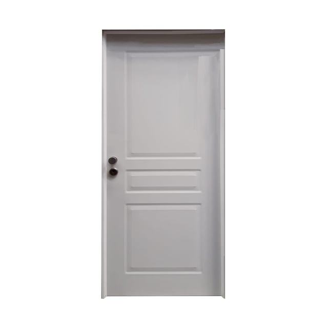  PUERTA ENTRADA BLINDADA LACADA BLANCA 89 CM IZQUIERDA  