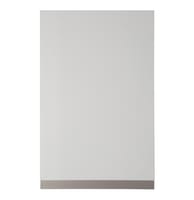 KIT 2 PUERTAS PARA MUEBLE DE COCINA TOLEDO BLANCO BRILLO PET 90X40CM - 2