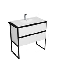 MUEBLE DE BAÑO MALVA BLANCO 80X45CM - 2