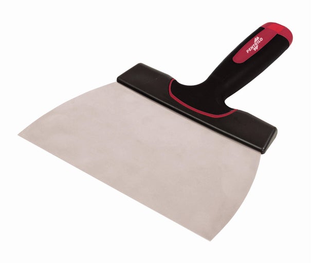 ESPATULA EMPLASTECER INOX MANGO BIMATERIAL 200MM PENTRILO