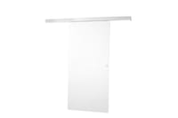 KIT RAIL + EMBELLECEDOR PUERTA CORREDERA LACADO BLANCO VT6 - 1