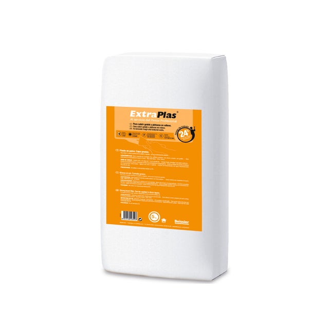 PLASTE EN POLVO CAPA GRUESA 5KG EXTRAPLAS 24 HORAS 