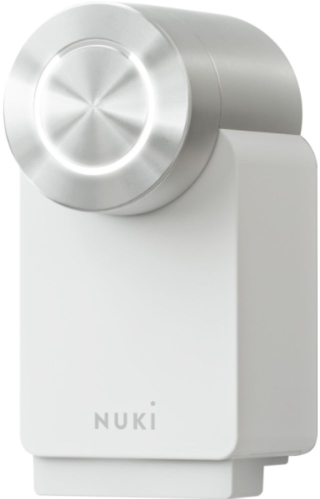 CERRADURA ELECTRÓNICA NUKI SMART LOCK  PRO 4G BLANCO