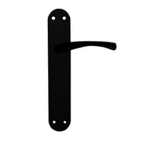 JUEGO DE MANILLA PLACA CIEGA ALUMINIO NEGRO 707 MICEL - 1